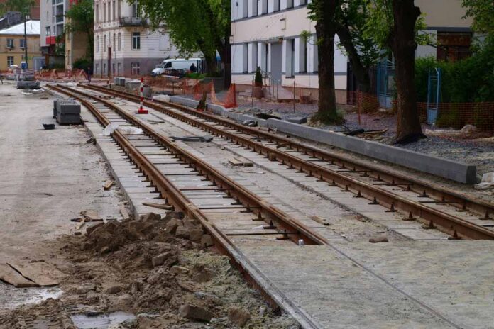 Реконструкція вул. Замарстинівської. Автор фото – Андрій Василюк. 2019 р.