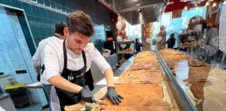 Приготування рекордної паляниці