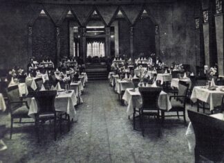 Кав'ярня готелю "Жорж", фото 20-ті роки ХХ століття