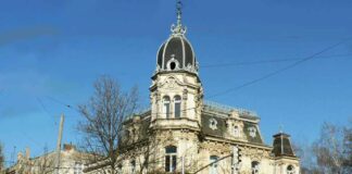 Палац Юзефи Франц – удови «гіпсового короля» Львова на розі вул. 29 Листопада (Коновальця) і Шимоновичів (Мельника)