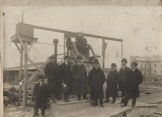 Роботи на річці Полтві у Львові, поч. ХХ ст.