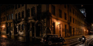 Момент зйомок кримінального детективу «Еринії» у Львові. Автор фото Jaroslaw Sosinski