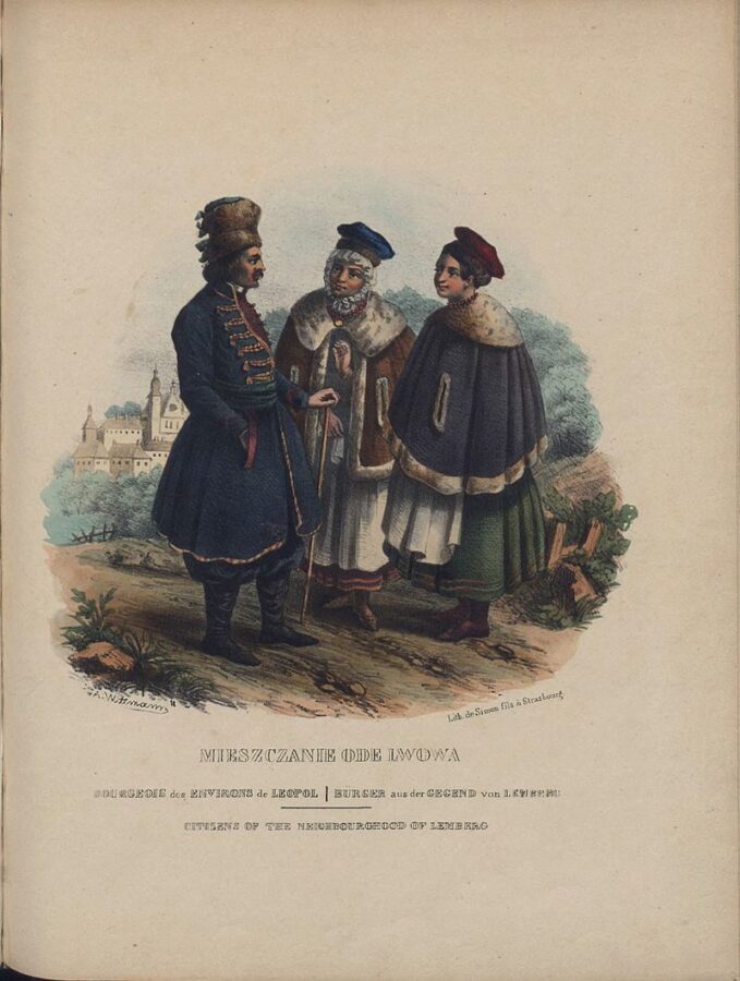 Львівські міщани. Фото з https://uk.wikipedia.org/