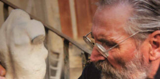 Юрій Дворник за роботою