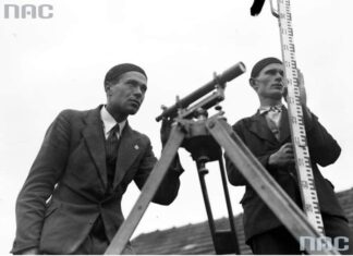 Будівництво дороги із Кракова до Львова, 1935 р.