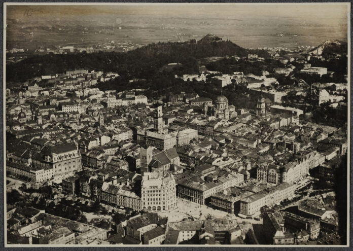 Панорама Львова, 1920-ті.