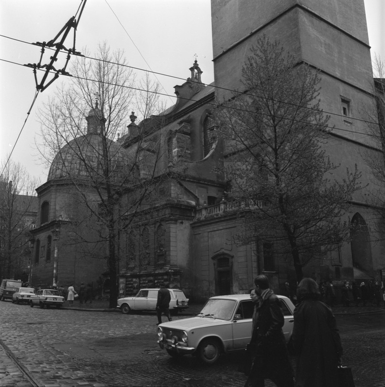 Латинська катедра. Львів, 1980-1985-ті рр. Фотограф Віктор Салмре