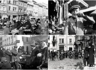 Вулична торгівля у Львові, 1930-ті рр.