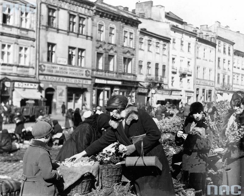 Вулична торгівля у Львові, 1930-ті рр.