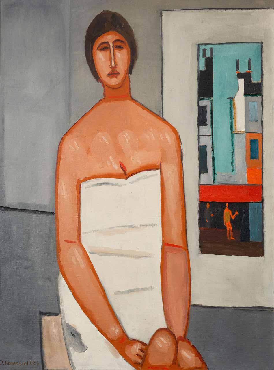 Юрій Новосільський. Жінка в інтер єрі. 1964