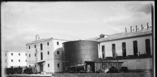 Ходорівська цукроварня, 1930 рік. Джерело фото: MUZEUM HISTORII FOTOGRAFII