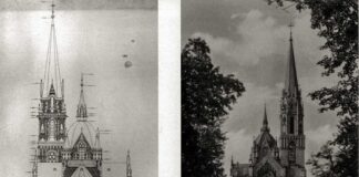 Парафіяльний костел у Тернополі: проект будівництва та вигляд фасаду у 1930-х роках