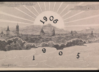 Новорічні вітання з 1906 роком