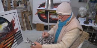 Митець Петро Старух. Фото: Суспільне Львів