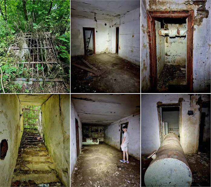 Покинуте бомбосховище в зарослях Високого Замку