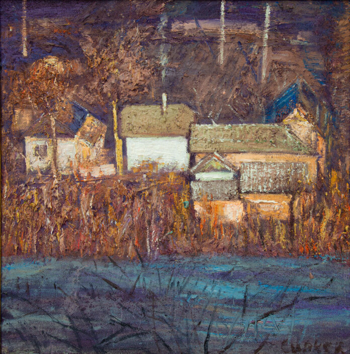 Батьківське подвір'я. Художник Петро Сипняк Батьківське подвір'я. Художник Петро Сипняк