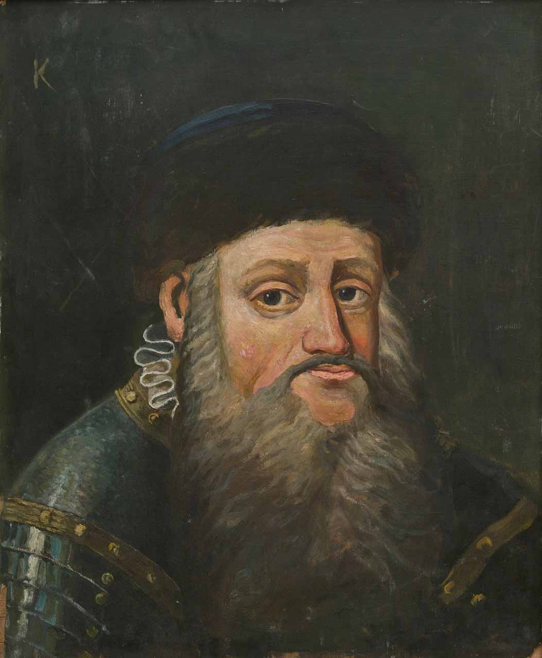 Портрет Костянтина Івановича Острозького. Копія 19 століття з інших зображень князя. Колекція Національного музею історії України