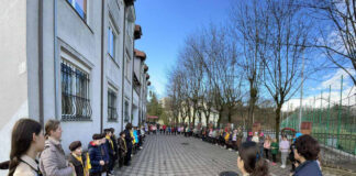 Відкриття Новацької Орляткіади. Світлина Соломії Бартощук