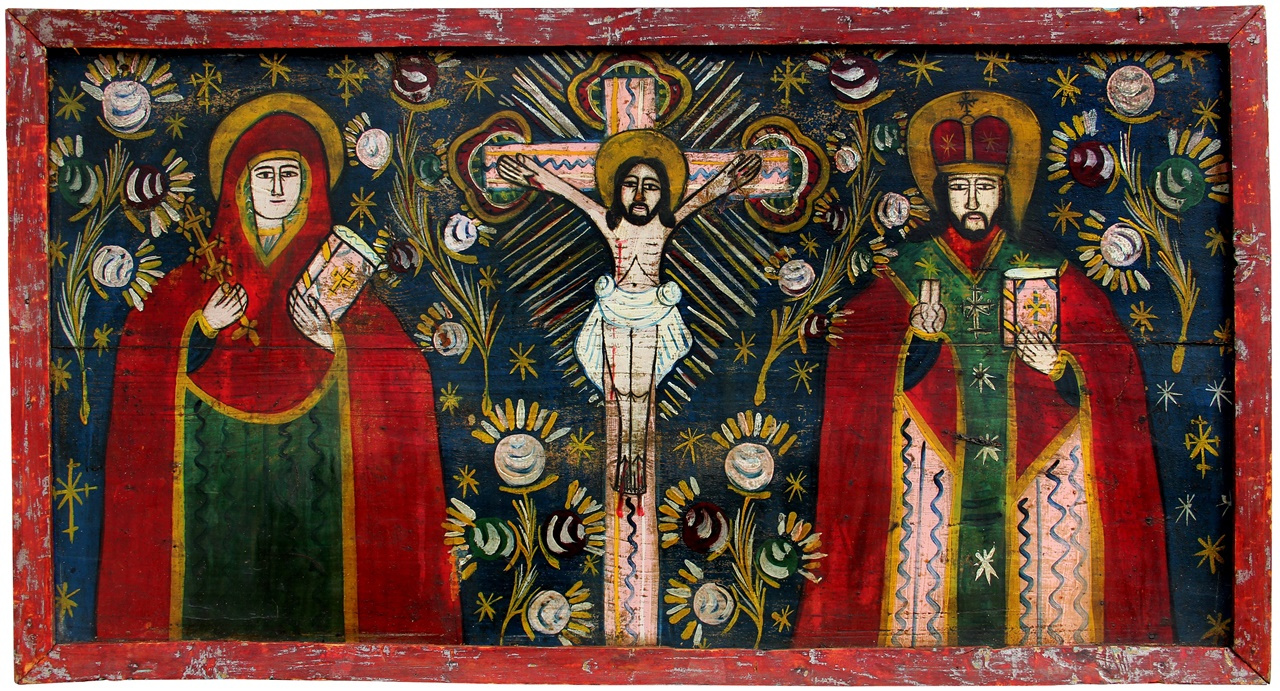 Ікона на дереві з колекції Андрія Цибка