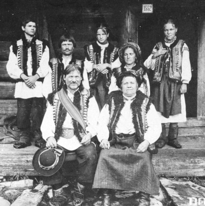 Мешканці Гуцульщини 1920-30-ті рр.