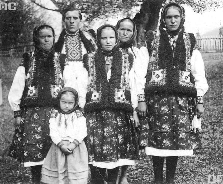 Мешканці Гуцульщини 1920-30-ті рр.