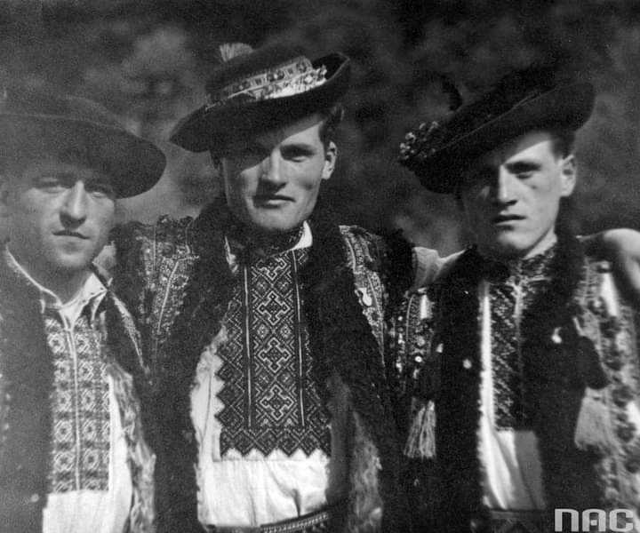 Мешканці Гуцульщини 1920-30-ті рр.