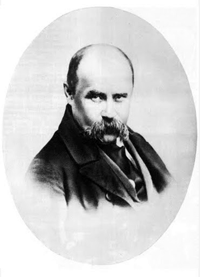 Тарас Шевченко. Фотоательє І. Досса. 1858 р.