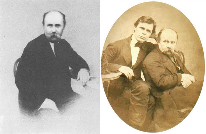 Тарас Шевченко та Г. Честахівський, 1860-1861 рр.