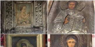 У Бахмуті захисники дістали з-під завалів будинку давні ікони, які передадуть на зберігання у Гарнізонний храм у Львові