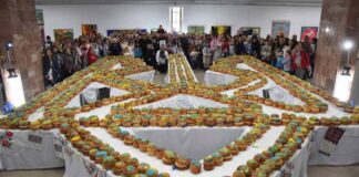 Рекорд з декорування пасок встановили у Львові