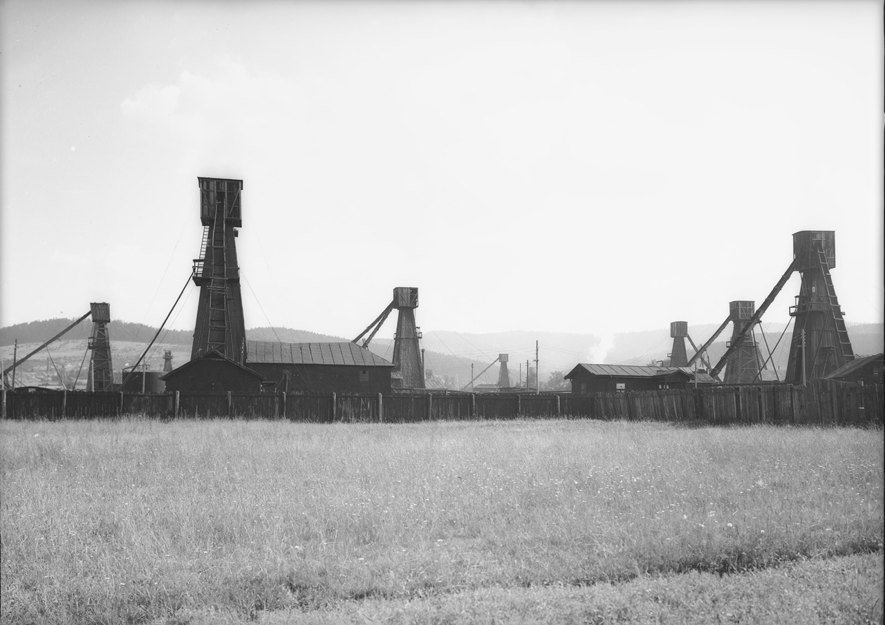 Видобування нафти. Борислав, 1920-30 рр.