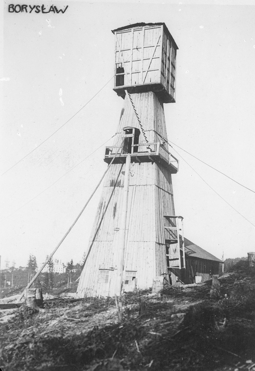 Видобування нафти. Борислав, 1920-30 рр.