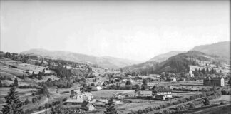 Славсько (Славське), фото початку ХХ століття