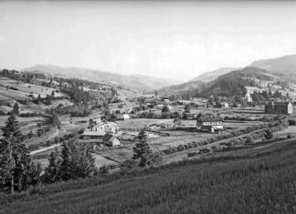 Славсько (Славське), фото початку ХХ століття