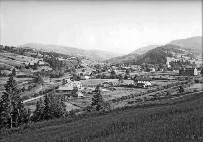 Славсько (Славське), фото початку ХХ століття