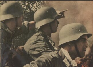 Наступ німецької армії на східному фронті. Ilustrowany Kurjer Polski, 1941