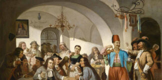 Сцена в каварні