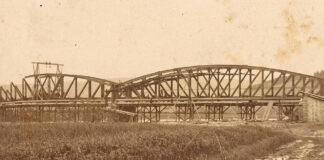 Будівництво залізниці Самбір-Сянки, 1905 рік