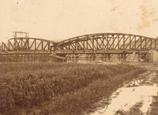 Будівництво залізниці Самбір-Сянки, 1905 рік