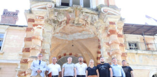 На Львівщині презентували проєкт реставрації пам’ятки архітектури – палацу Жешувських-Лянцкоронських