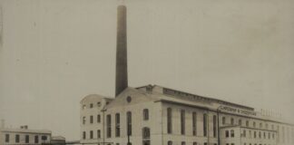 Ходорівський цукровий завод, перша половина ХХ століття. Фото: polona.pl