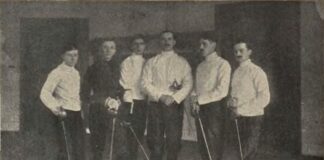 Учасники Львівського клубу фехтування, Nowości Illustrowane, 1913