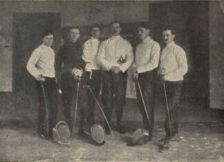 Учасники Львівського клубу фехтування, Nowości Illustrowane, 1913