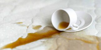 Розлита кава