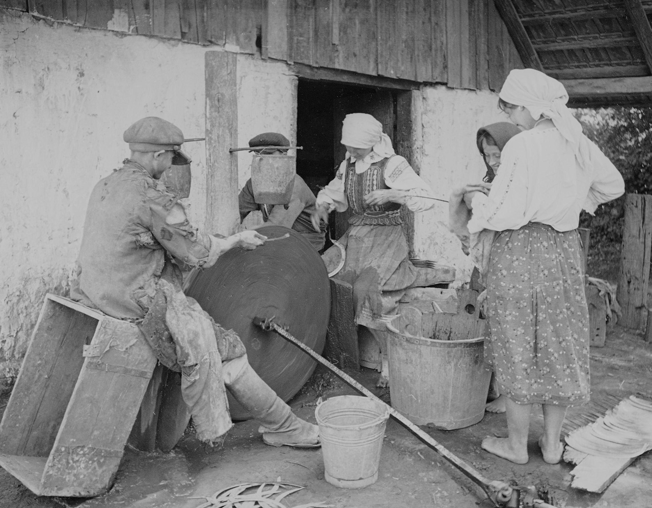 с. Верин, 1938 р. Фотограф Генрик Поддембський