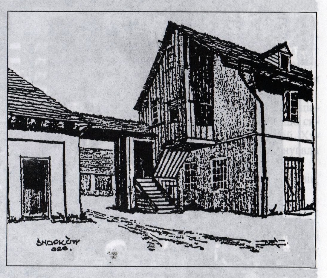 Снопків. Млин. Рис. Ф. Марковського