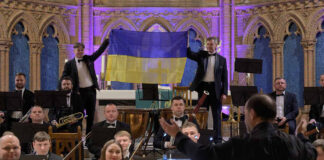 Академічний симфонічний оркестр Львівської філармонії на гастролях в Німеччині. Фото Stephan Roehl