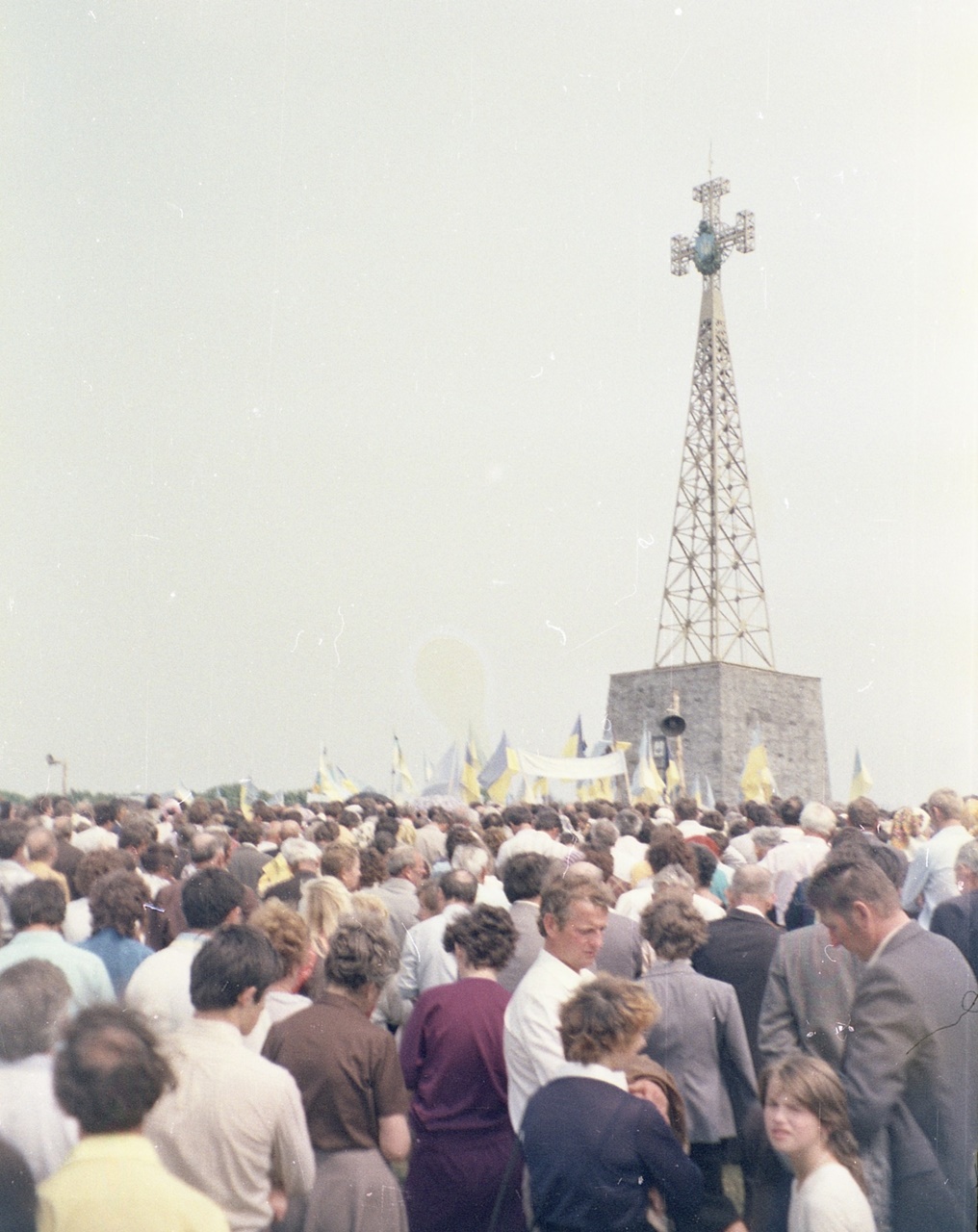 Акція на підтримку УКГЦ. Підлисся, батьківщина Маркіяна Шашкевича , 1989 р. Світлив Богдан Гладун