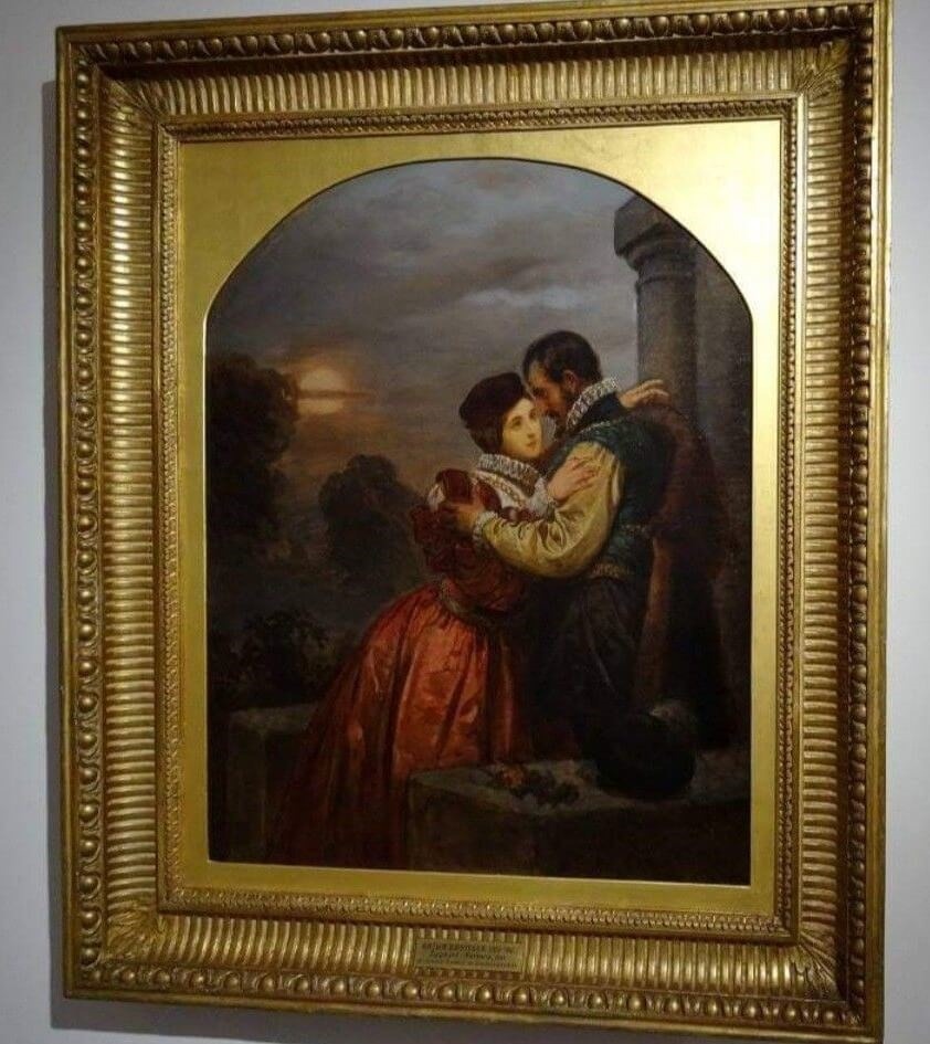 “Сигізмунд ІІ Август і Барбара Радзівіл”. Художник Артур Гротгер (1860 рік), Національний музей у Варшаві.