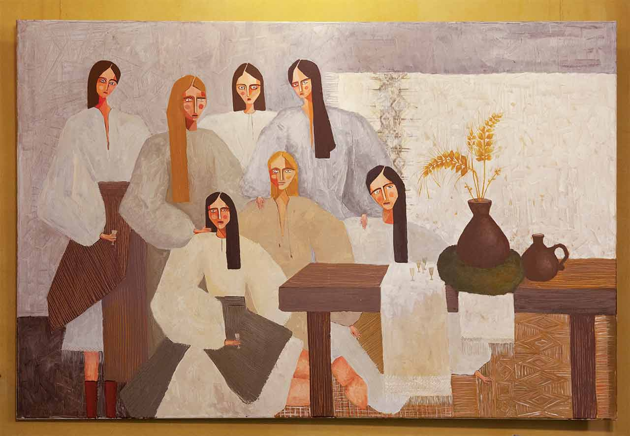 З експозиції виставки Миколи Чорнія "Відлуння"